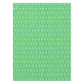 Tribal Batik - Mint, Smaragdgrün und blau Tischdecke (Vorderseite)
