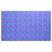 Tribal Batik Print, Blau, Violet und Weiß Stoff (Yard (91,4 cm))