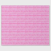 Tribal-Batik - Rosa-Farbtöne Geschenkpapier (Flach)
