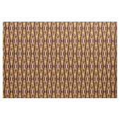 Tribal Batik - Schokolade braun und Beige Stoff (Fat Quarter (45,7 x 55,9 cm))