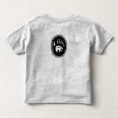 Tribal Bear Art Baby T - Shirt Bear Claw Kleinkind (Rückseite)