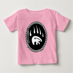 Tribal Bear Art Baby T - Shirt Bear Claw Kleinkind