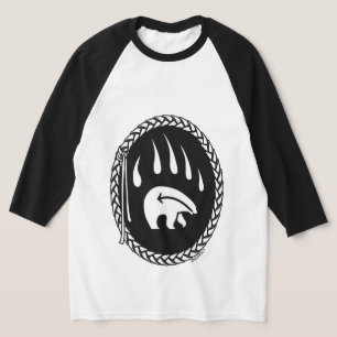 Tribal Bear Art Jersey Bärenkörper Männer Shirts