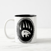 Tribal Bear Art Kaffee Tasse Erste Nationen Bärenc (Links)