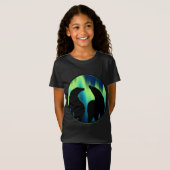 Tribal Bear Art Kid's Shirt Polar Bear Kid T - Shi (Vorne ganz)