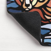 Tribal Bear Art Mousepad Stilvolle Wildlife Mousep (Ecke)