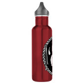 Tribal Bear Art Native Bear Art Edelstahlflasche (Links)