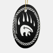 Tribal Bear Art Ornament Custom Bear Keepake (Links)