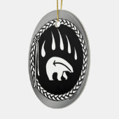 Tribal Bear Art Ornament Custom Bear Keepake (Links)