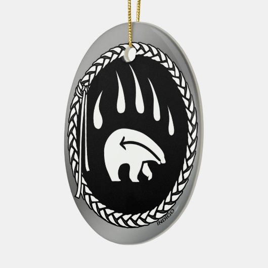Tribal Bear Art Ornament Custom Bear Keepake (Links)