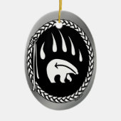 Tribal Bear Art Ornament Custom Bear Keepake (Vorne)