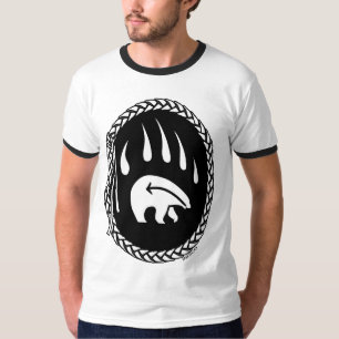 Tribal Bear Art Womens Jersey Bären Klaw Shirts