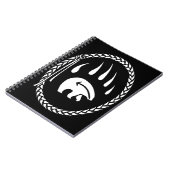 Tribal Bear Notebook Native Bear Art Notebook Notizblock (Linke Seite)