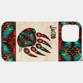 Tribal Bear Paw Case-Mate iPhone Hülle (Rückseite (Horizontal))