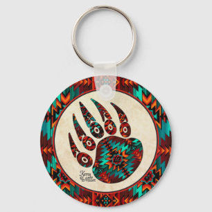 Tribal Bear Paw Schlüsselanhänger