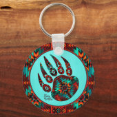 Tribal Bear Paw Schlüsselanhänger (Vorderseite)