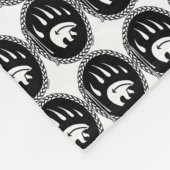 Tribal Bears Blanket Native Art Fleece Blanket (Ecke)
