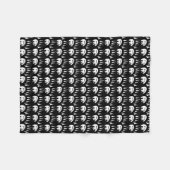 Tribal Bears Blanket Native Art Fleece Blanket (Vorderseite (Horizontal))