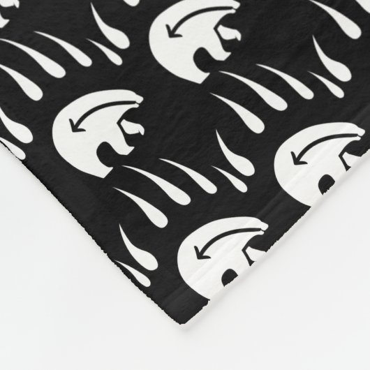 Tribal Bears Blanket Native Art Fleece Blanket (Ecke)