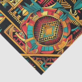 Tribal Beige "Aztec Dream" Packpapier Seidenpapier (Detail)