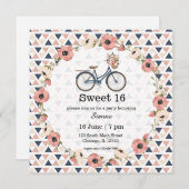 Tribal Bike Einladung (Vorne/Hinten)