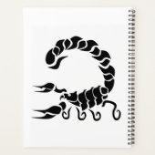 Tribal Black Scorpion Monogram Planer (Rückseite)