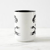 Tribal Black Scorpion Monogram Tasse (Zentrum)