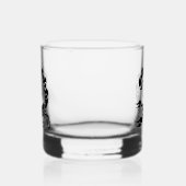 Tribal Black Scorpion Monogram Whiskyglas (Links)