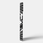 Tribal Black+White Om Case-Mate iPhone Hülle (Rückseite / Rechts)