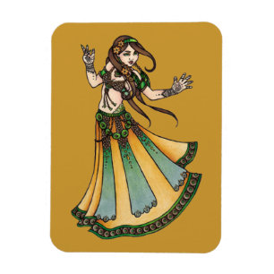 Tribal Bly Dancer Magnet