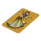Tribal Bly Dancer Magnet (Linke Seite)