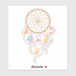 Tribal Boho Dreamcatcher Aufkleber