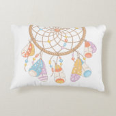 Tribal Boho Dreamcatcher Zierkissen (Rückseite)