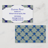 Tribal Boho Muster Classic Visitenkarte (Vorne/Hinten)