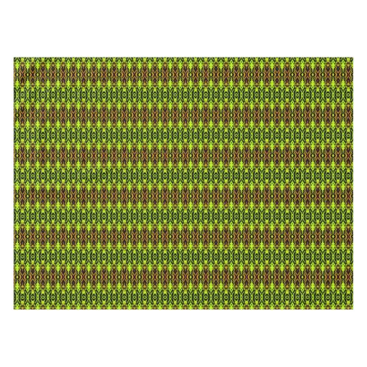 Tribal Brown & Black Pattern Tischdecke (Vorderseite (Horizontal))