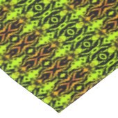 Tribal Brown & Black Pattern Tischdecke (Schrägansicht)