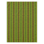 Tribal Brown & Black Pattern Tischdecke (Vorderseite)