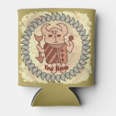 Tribal Bull Rune kann cooler werden Dosenkühler (Vorderseite)