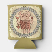 Tribal Bull Rune kann cooler werden Dosenkühler (Rückseite)