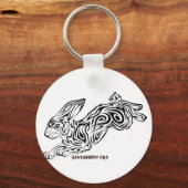 Tribal Bunny Schlüsselanhänger (Vorderseite)
