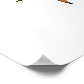 Tribal Butterfly Poster (Ecke)