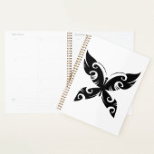 Tribal Butterfly Tattoo Bold Black Ink Style Planer