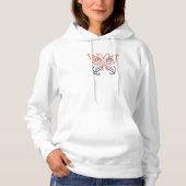 Tribal Butterfly-V2 Hoodie (Vorderseite)