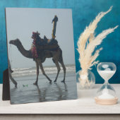 Tribal Camel Ride: Morgengrauen mit Sandstrand und Fotoplatte (Seite)