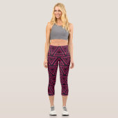 Tribal Capri Leggings (Vorderseite)
