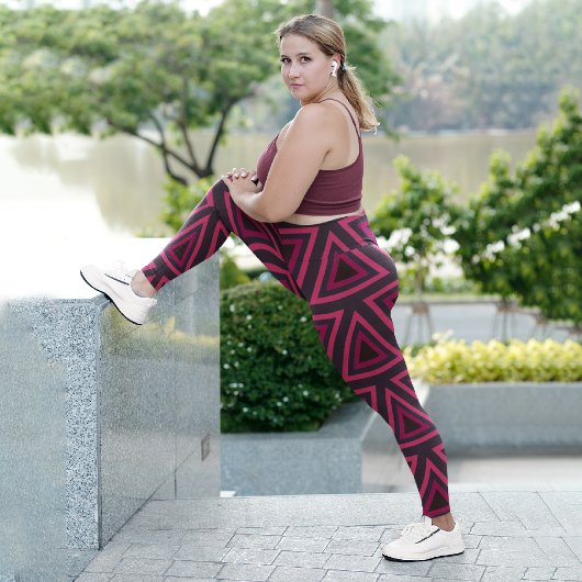 Tribal Capri Leggings
