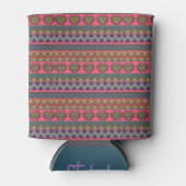 Tribal Chill Beverage Cooler - Boho Bold Dosenkühler (Vorderseite)