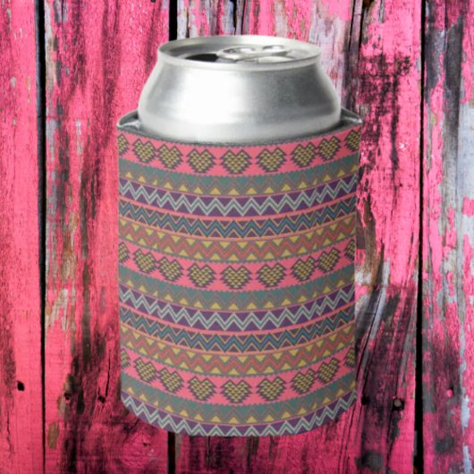 Tribal Chill Beverage Cooler - Boho Bold Dosenkühler