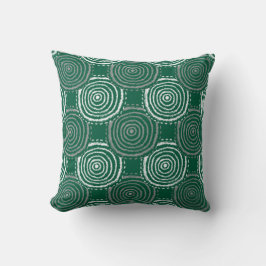 Tribal Circle Pattern Throw Pillow Kissen