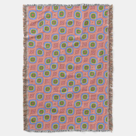 Tribal Circles Decke (Vorderseite Vertikal)